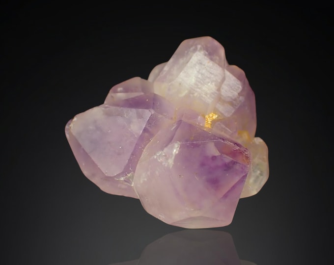 AMETHYST purple crystals 2,3 x 2,0 x 1,5 cm INDIA
