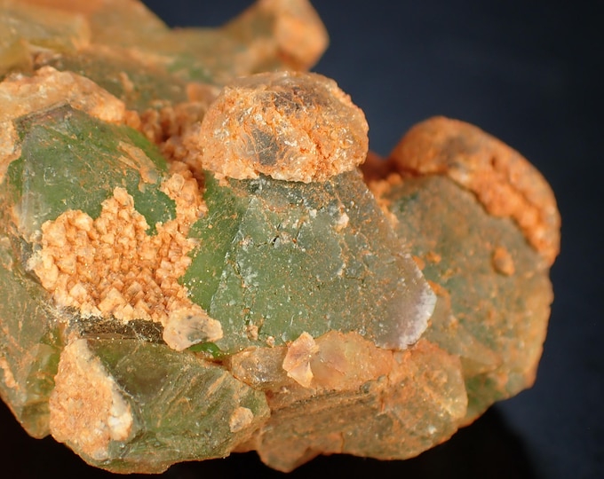 FLUORITE fluorescent crystals 4,0 x 3,2 x 2,3 cm - Riemvasmaak SOUTH AFRICA