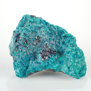 CHRYSOCOLLA with heterogenite crystals from DR CONGO 9658 image 1