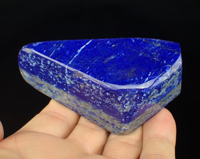 LAPIS LAZULI polished free form 8,5 x 4,0 x 2,5 cm from AFGHANISTAN 13118