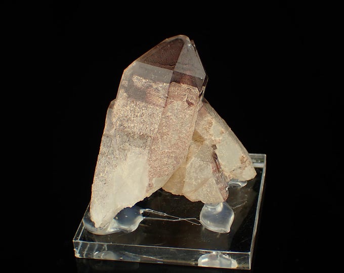 QUARTZ with hematite 5,8 x 4,2 x 3,5 cm SOUTH AFRICA 12806