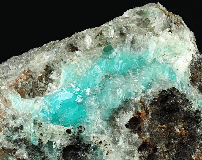 AURICHALCITE 6,0 x 4,3 x 1,7 cm MEXICO 12425