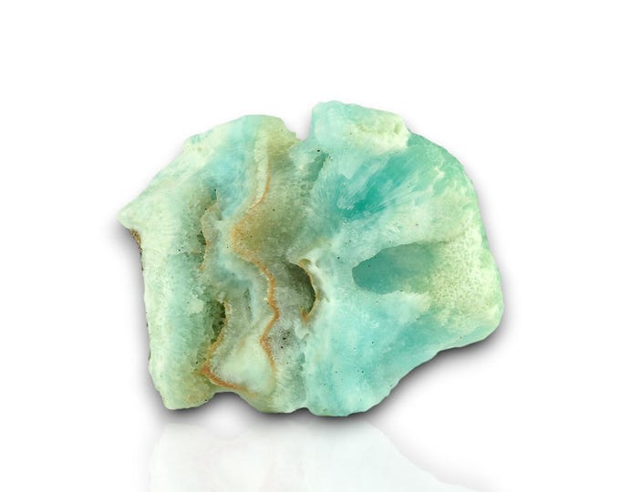 ARAGONITE blue crystals 5,0 x 4,5 x 1,7 cm from AFGHANISTAN 12620