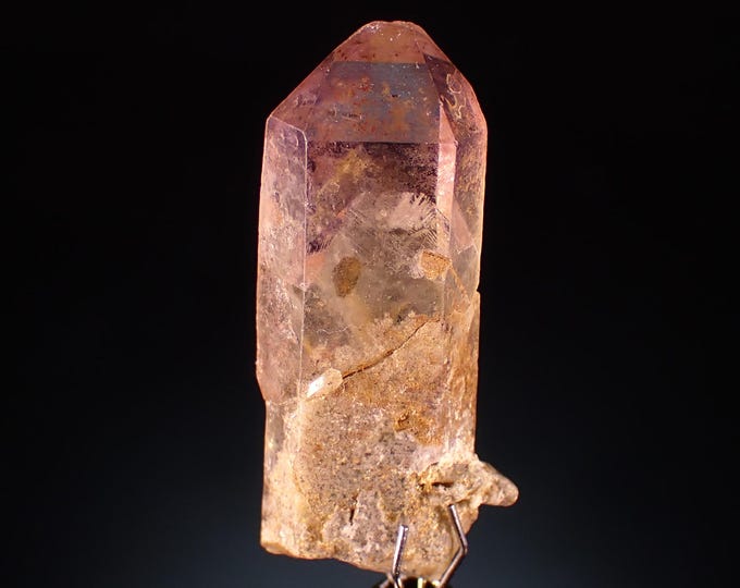 AMETHYST crystal with phantom 3,3 x 1,2 x 0,8 cm MADAGASCAR