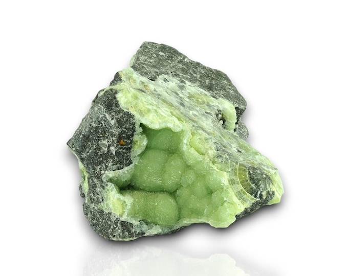 WAVELLITE green bubble crystals 4,2 x 2,7 x 1,6 cm from U.S. 12632