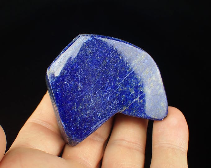 LAPIS LAZULI polished free form 5,0 x 3,8 x 1,9 cm from AFGHANISTAN 13117