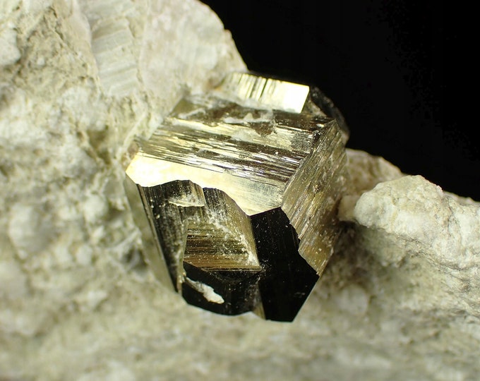PYRITE big specimen with crystals SPAIN 7962