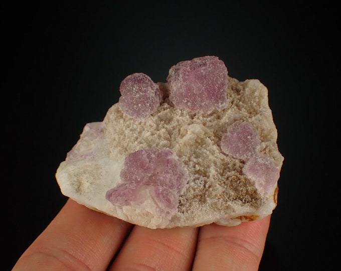 FLUORITE stepped crystals from MEXICO 1207