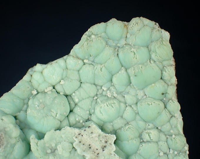 Blue ARAGONITE Crystals on Matrix from Lubin, Poland