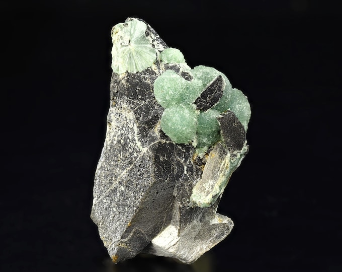WAVELLITE green bubble crystals 5,7 x 4,5 x 2,0 cm from U.S. 12778