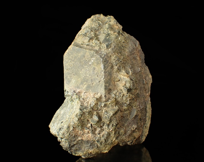 GARNET var MELANITE crystals from MOROCCO 11166