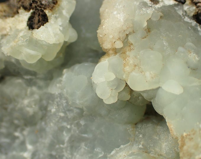 Smithsonite Crystals on Matrix, San Antonio Mine Mexico (8.0 x 3.5 x 3.5 cm)
