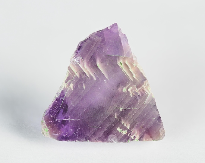FLUORITE polished slab 3,7 x 3,5 x 0,8 cm from PAKISTAN