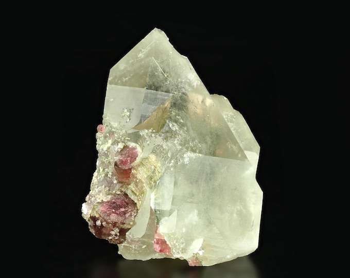 watermelon TOURMALINE crystals in quartz 6,7 x 5,3 x 4,2 cm BRAZIL 12678