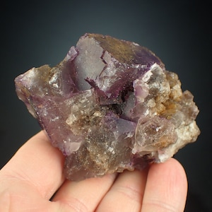 Cristalli a gradini di FLUORITE del MESSICO 1200N