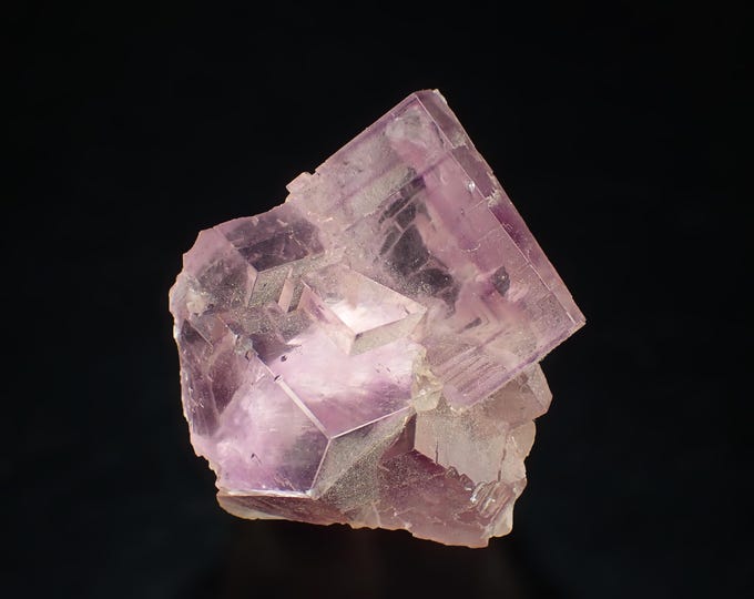 FLUORITE fluorescent crystals 4,0 x 3,3 x 3,0 cm SPAIN 12782