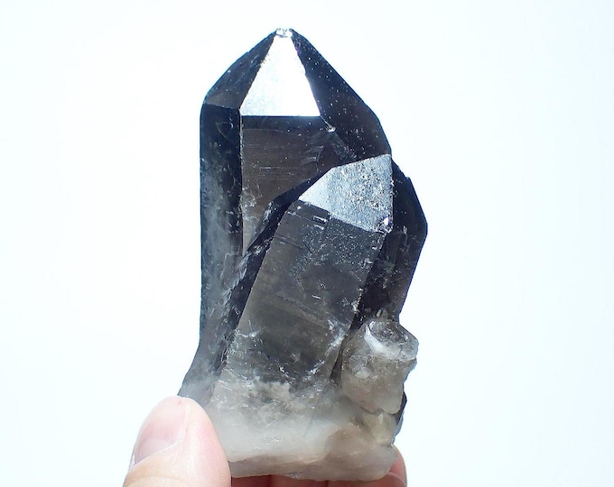 SMOKY QUARTZ crystal cluster 9,5 x 6,0 x 4,5 cm BRAZIL