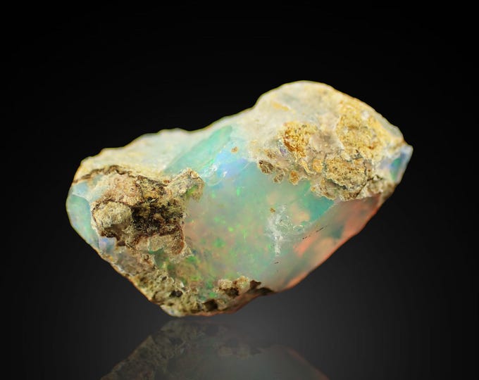 OPAL beautiful colors 1,4 x 0,7 x 0,6 cm from ETHIOPIA 12848