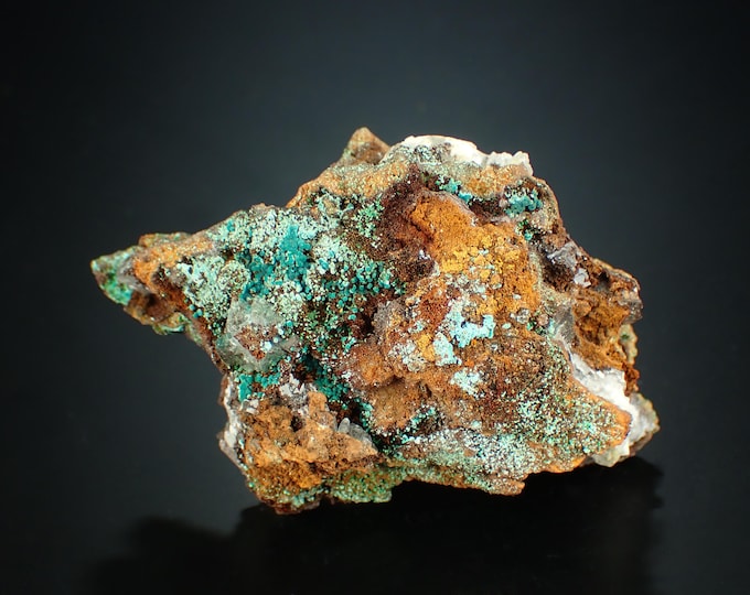 ROSASITE with calcite 6,7 x 3,5 x 2,0 cm MEXICO 11414