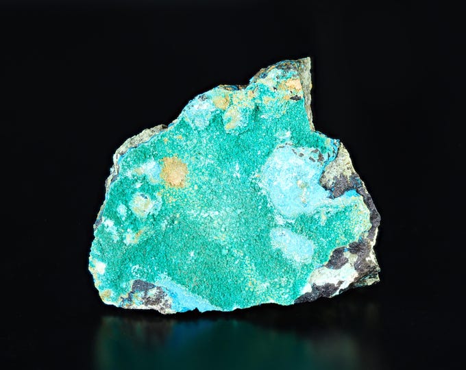 BROCHANTITE with chrysocolla 7,3 x 6,0 x 4,0 cm from CHILE