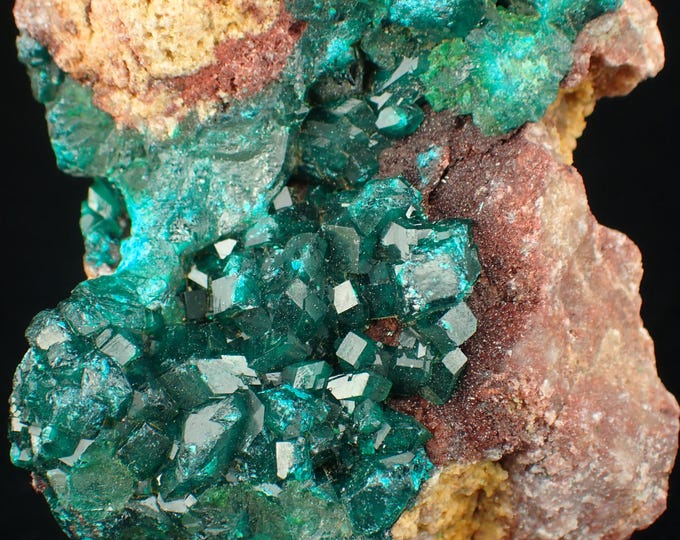 DOPTASE crystals 5,3 x 4,0 x 2,5 cm from DR CONGO 12737