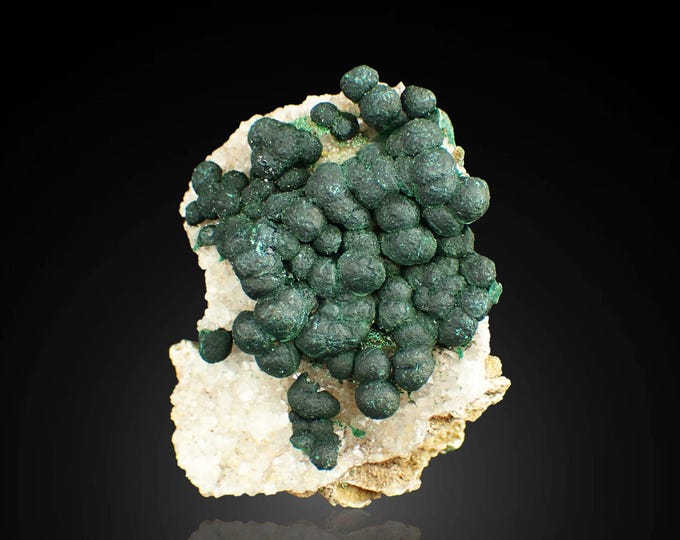 MALACHITE botryoidal crystals 6,3 x 5,5 x 5,0 cm DR Congo