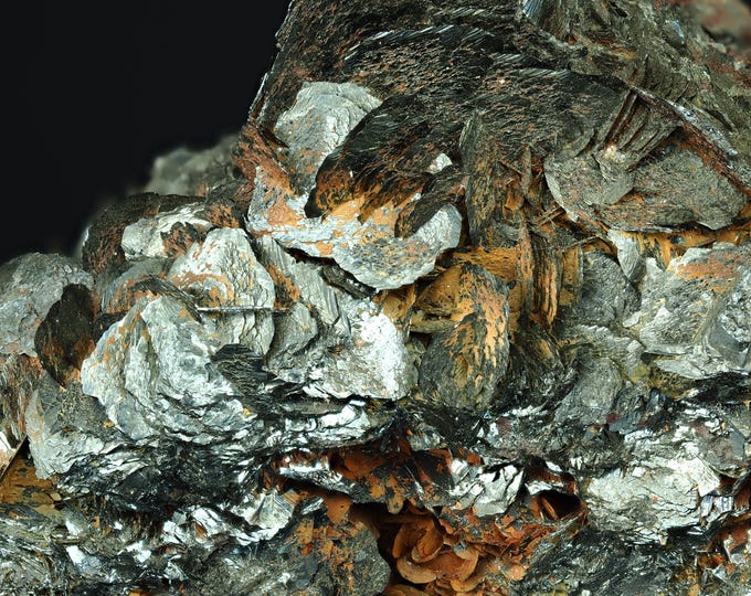 HEMATITE bladed crystals from ITALY 12361