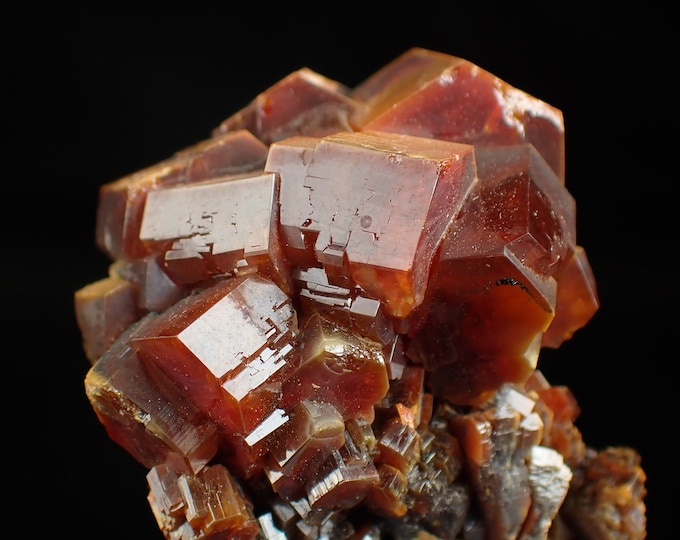 VANADINITE crystal cluster from MOROCCO 10858