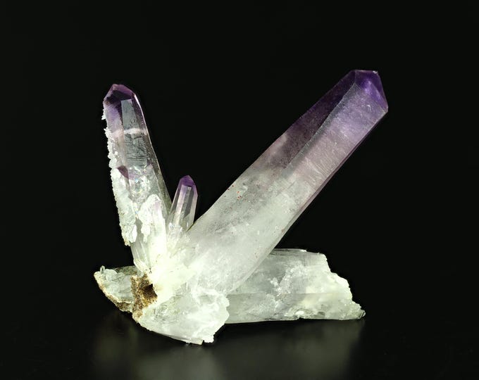 AMETHYST crystal cluster 4,0 x 4,0 x 1,7 cm MEXICO 12574