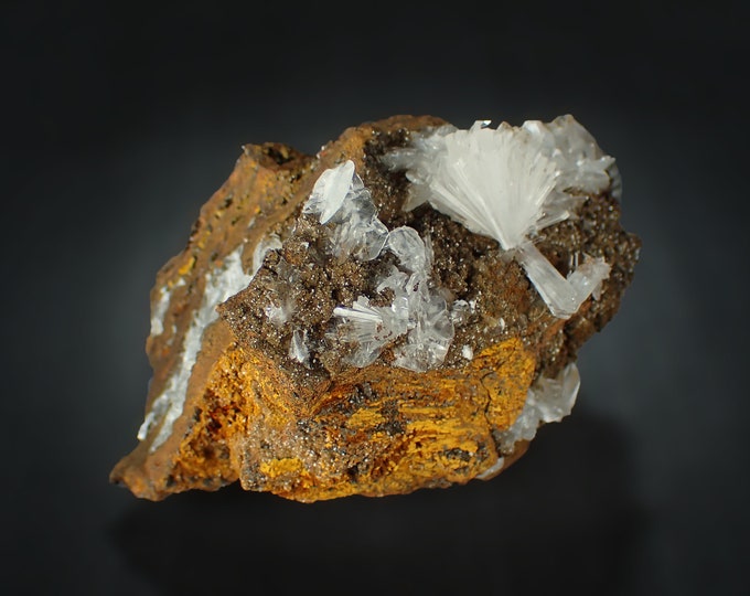 HEMIMORPHITE lustrous crystals 7,3 x 6,0 x 4,0 cm MEXICO 11227