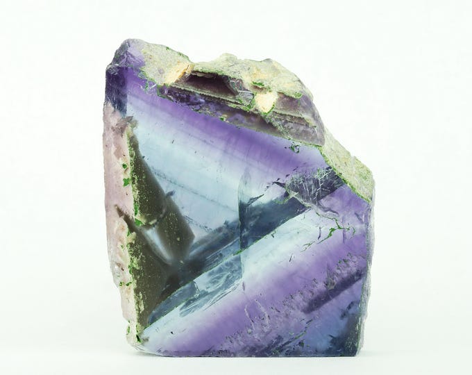 FLUORITE 6.0 x 4.0 x 0.8 cm from PAKISTAN 12594
