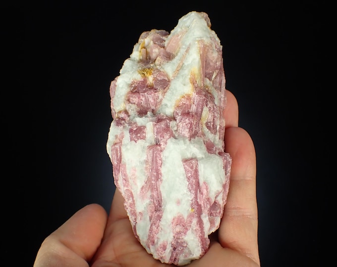 tourmaline var RUBELITE crystals 11,0 x 4,0 x 3,2 cm BRAZIL