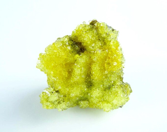 yellow ALUNITE crystal cluster 1 pcs