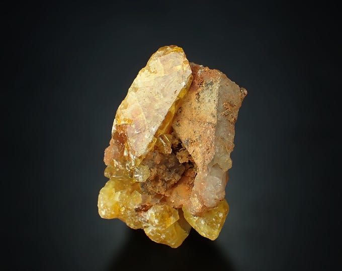 BARYTE crystals 4,0 x 2,5 x 2,1 cm Germany *12070