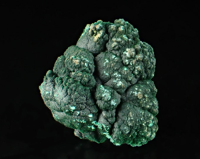 MALACHITE velvet crystals from DR CONGO 11001