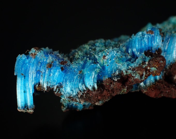 CHALCANTHITE natural crystals 3,0 x 1,3 x 0,7 cm Planet mine, U.S.