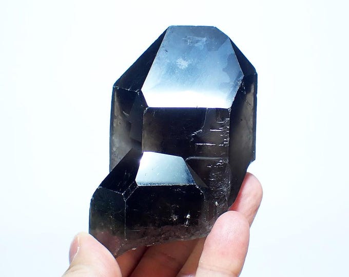SMOKY QUARTZ crystal cluster 8,5 x 6,0 x 5,0 cm BRAZIL