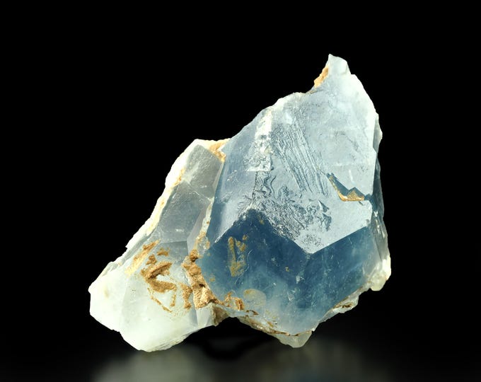 CELESTINE crystal cluster 4,2 x 2,5 x 2,5 cm AFGHANISTAN