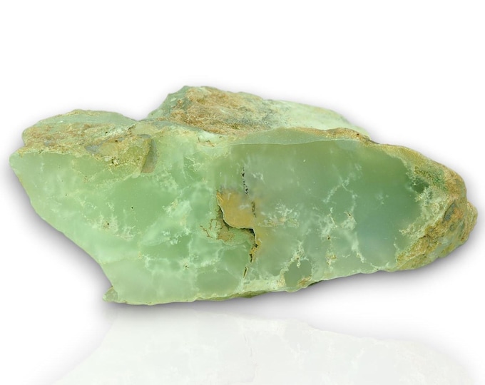 green OPAL polished 7,2 x 7,0 x 3,0 cm POLAND 12270