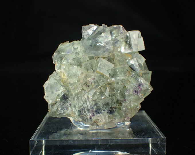 FLUORITE crystal cluster from GOBI DESERT 11027
