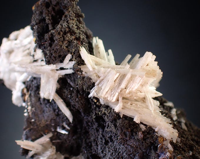 CERUSSITE crystal cluster 4,3 x 2,2 x 1,8 cm Flux mine, U.S.