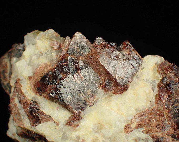 SPESSARTINE garnet crystals 7,8 x 4,0 x 3,5 cm CHINA