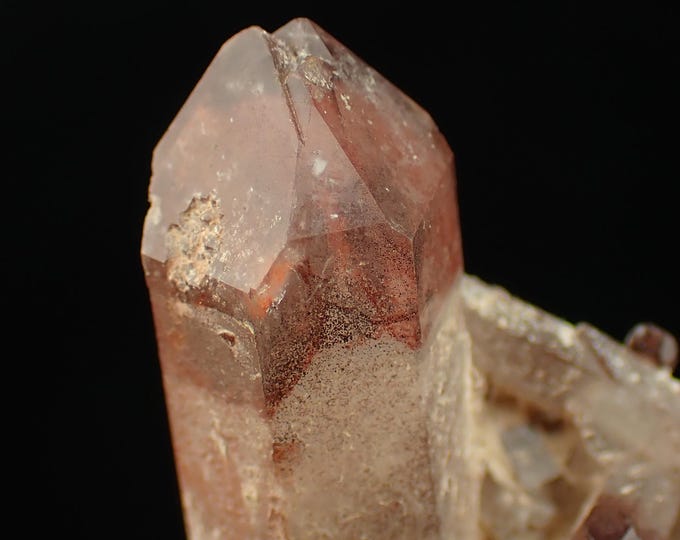 QUARTZ with hematite 6,0 x 3,3 x 2,8 cm SOUTH AFRICA 12931
