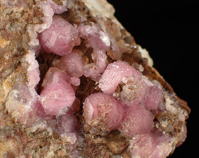 COBALTOAN CALCITE crystals from MOROCCO 10717