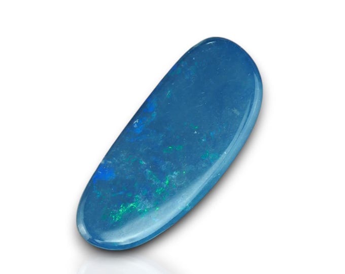 OPAL doublet cabochon 1,1 x 0,5 x 0,1 cm from AUSTRALIA
