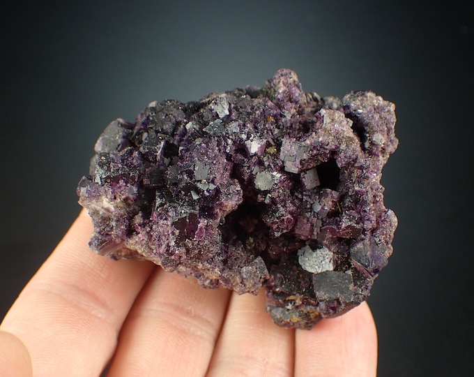 FLUORITE cubic crystals 5,5 x 5,0 x 4,5 cm MEXICO