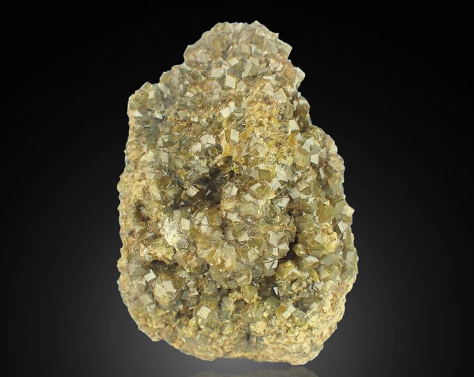 GARNET var TOPAZOLITE 8,0 x 5,2 x 2.6 cm Stanley Butte, U.S. 11930