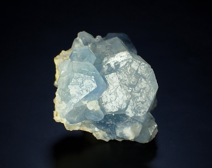 CELESTINE Crystal Cluster 3,6 x 3,0 x 2,5 cm AFGHANISTAN
