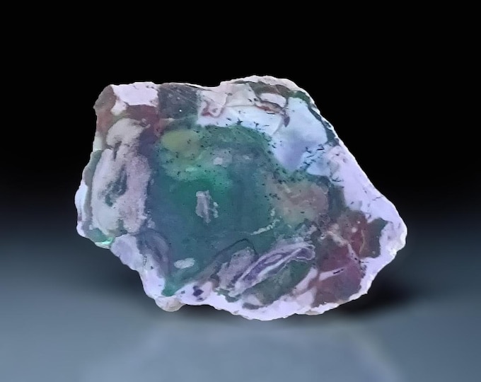fluorescent TIFFANY STONE 6,0 x 4,5 x 2,2 cm Brush Wellman Mine, U.S. 13134
