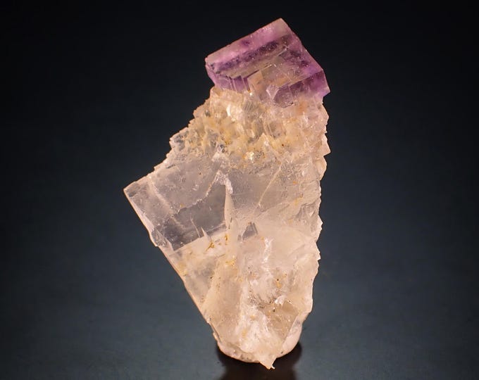 FLUORITE crystal cluster 2,6 x 1,5 x 1,0 cm Cave in Rock, U.S.